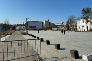 ポズナン国際見本市（MTP）の敷地内